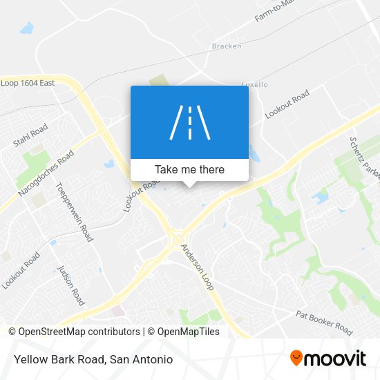 Mapa de Yellow Bark Road