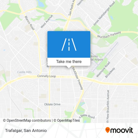 Mapa de Trafalgar