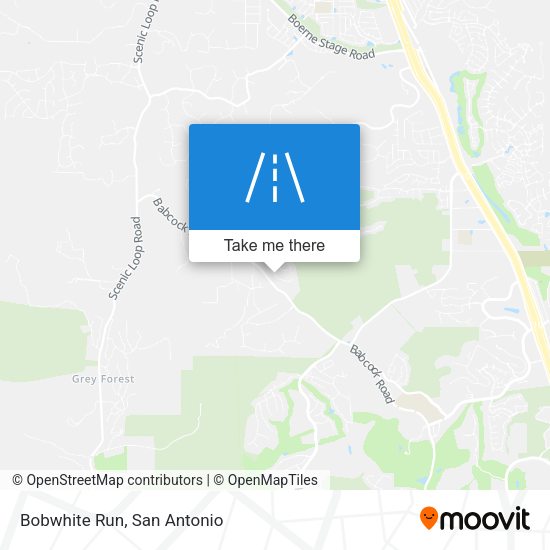 Mapa de Bobwhite Run