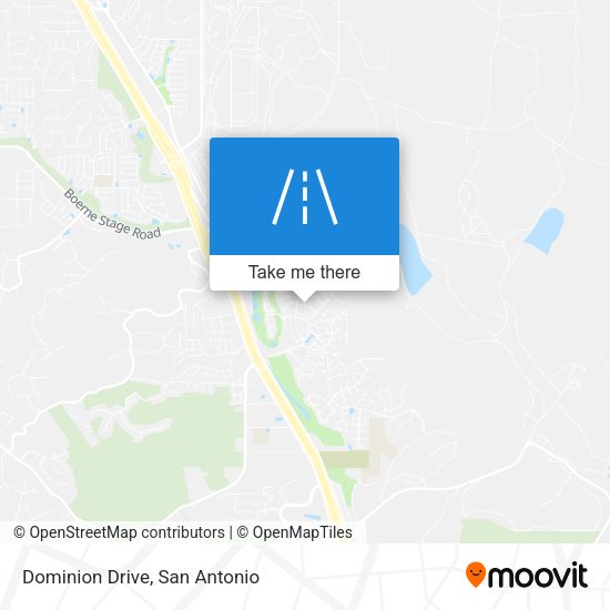 Mapa de Dominion Drive