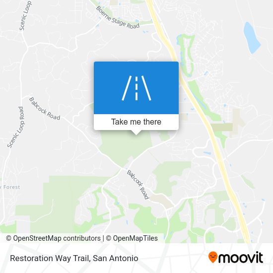 Restoration Way Trail map