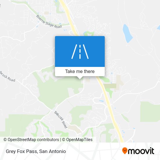 Mapa de Grey Fox Pass