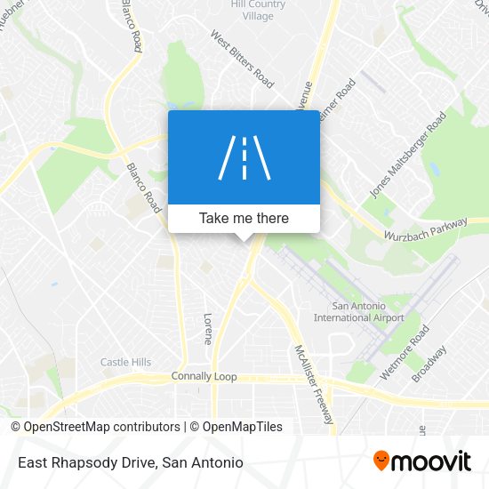 East Rhapsody Drive map