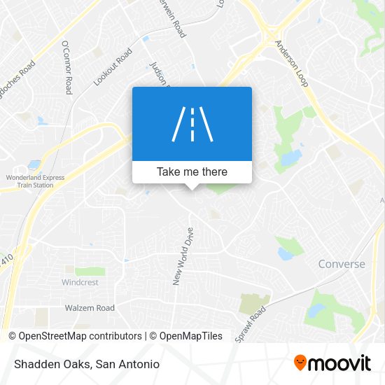 Mapa de Shadden Oaks