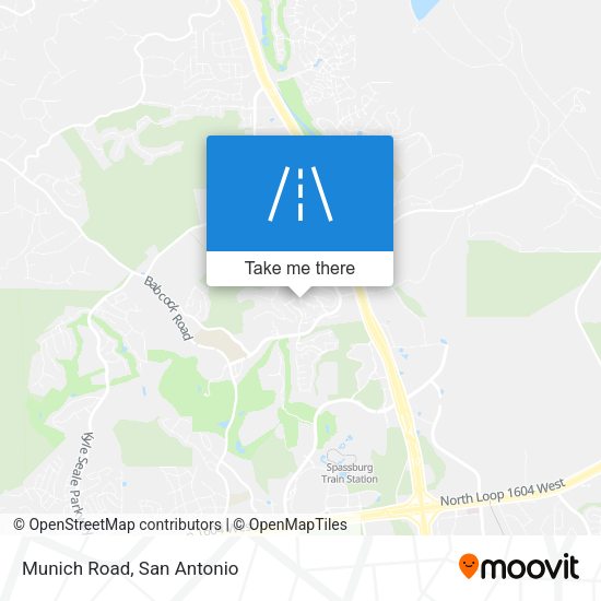 Mapa de Munich Road