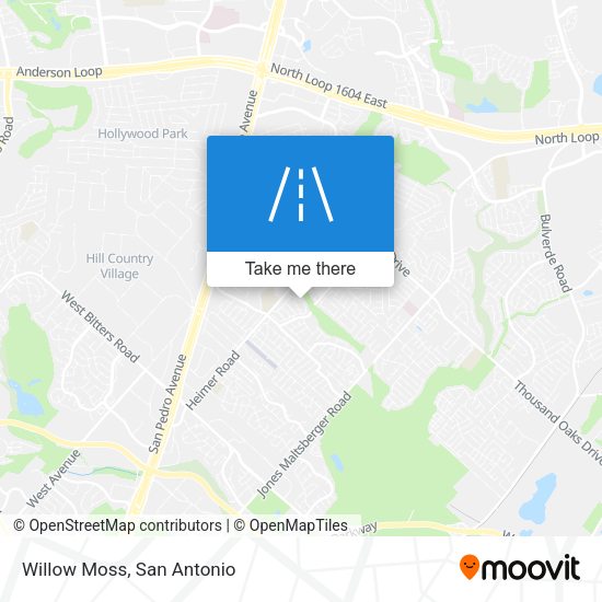 Mapa de Willow Moss