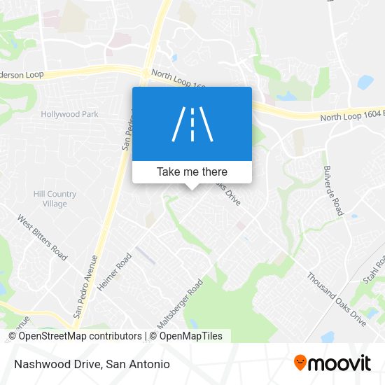 Mapa de Nashwood Drive