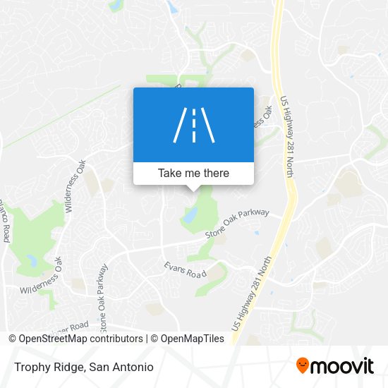 Mapa de Trophy Ridge
