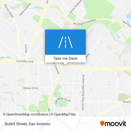 Bullitt Street map