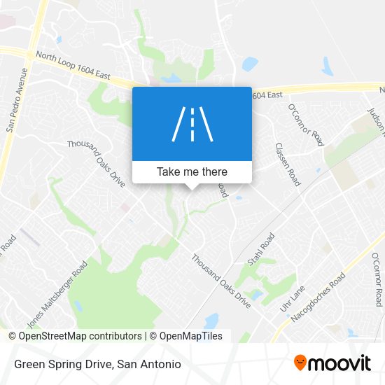 Mapa de Green Spring Drive