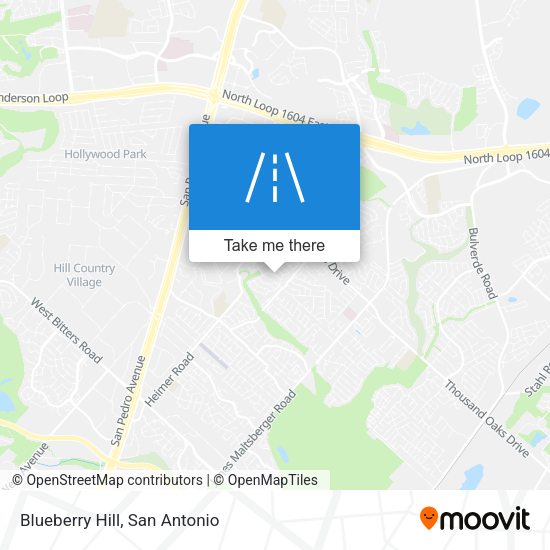 Blueberry Hill map