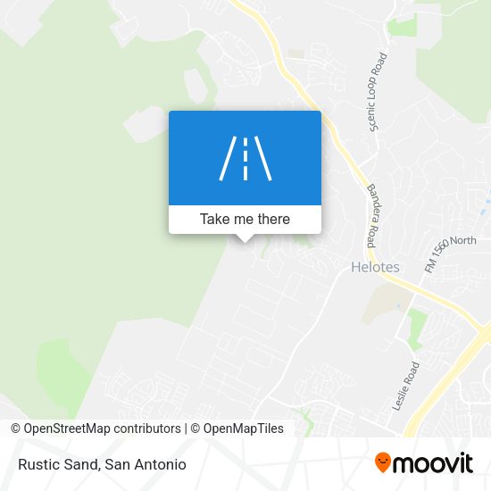 Mapa de Rustic Sand