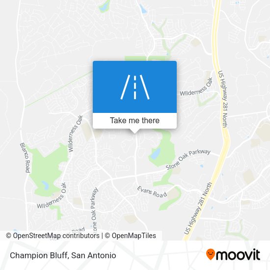 Mapa de Champion Bluff