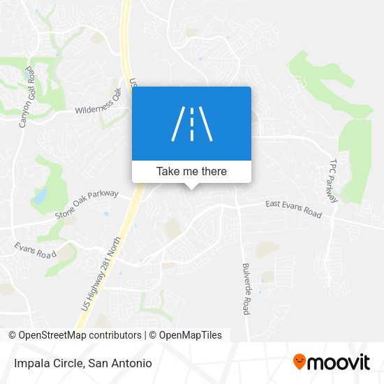 Impala Circle map