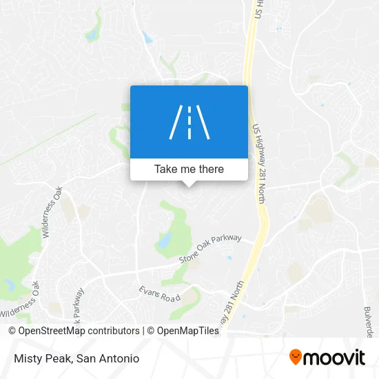 Misty Peak map