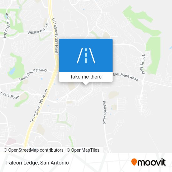 Mapa de Falcon Ledge
