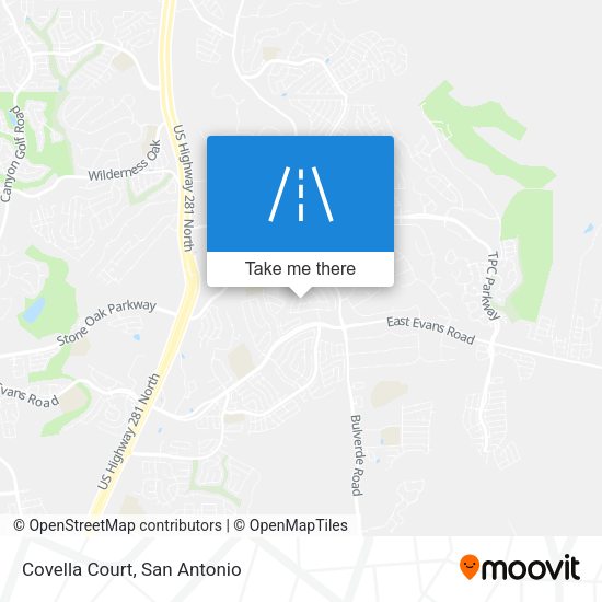 Mapa de Covella Court