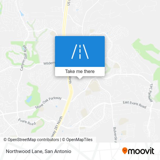 Mapa de Northwood Lane