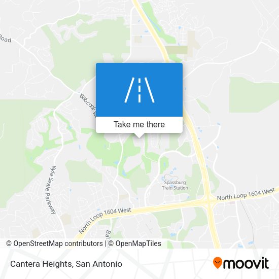 Cantera Heights map