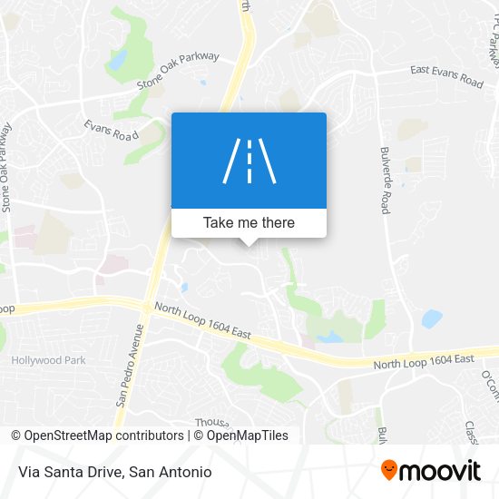 Mapa de Via Santa Drive