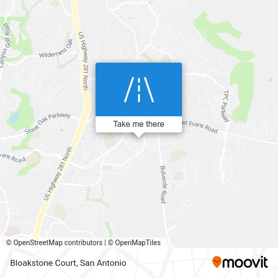 Mapa de Bloakstone Court
