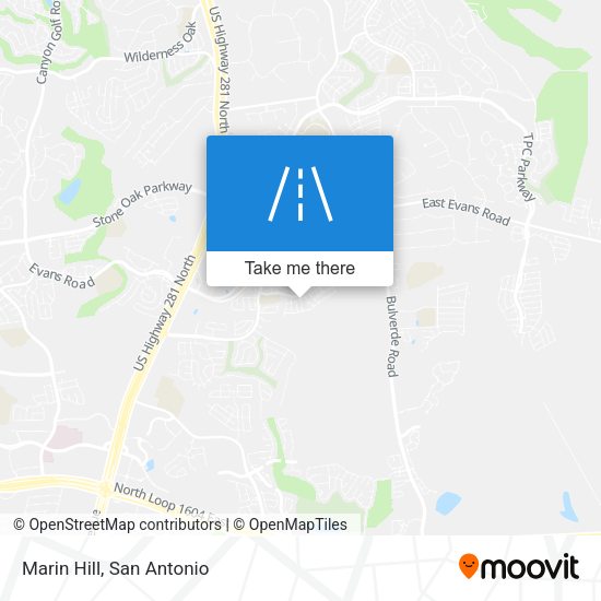 Mapa de Marin Hill