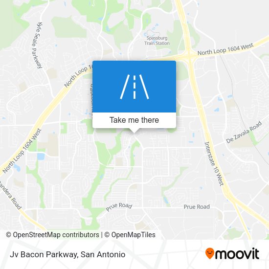Mapa de Jv Bacon Parkway