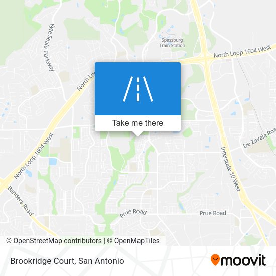 Mapa de Brookridge Court