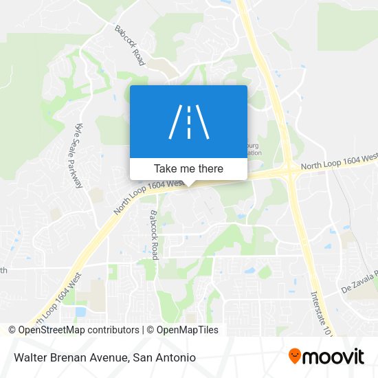 Walter Brenan Avenue map