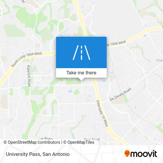 Mapa de University Pass