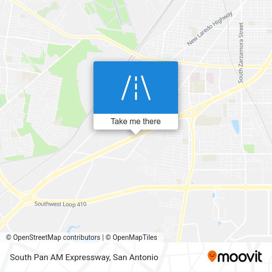 South Pan AM Expressway map
