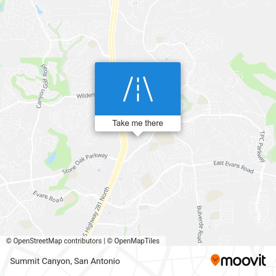 Mapa de Summit Canyon