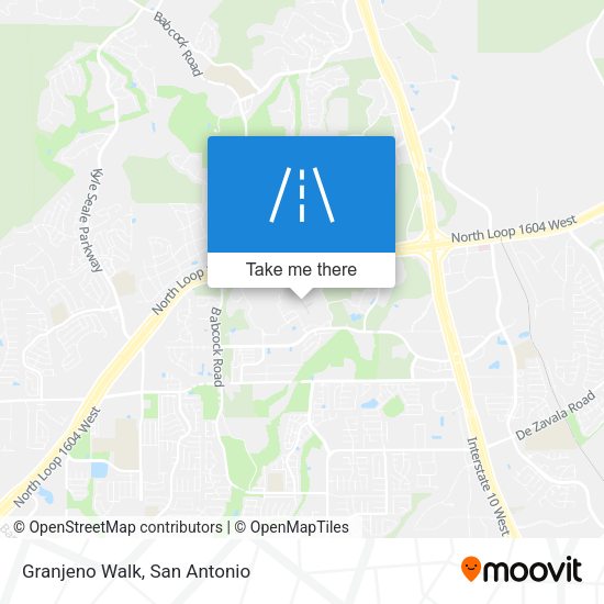Mapa de Granjeno Walk
