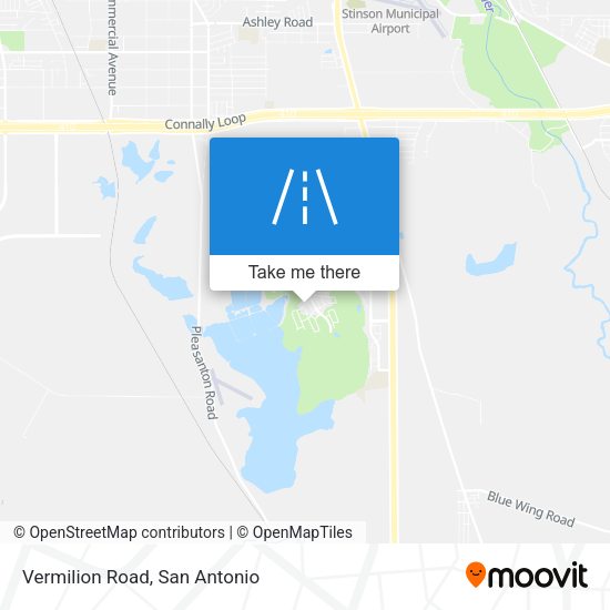 Vermilion Road map