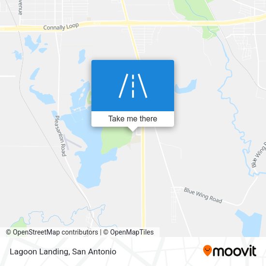 Lagoon Landing map