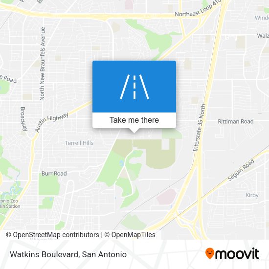 Mapa de Watkins Boulevard