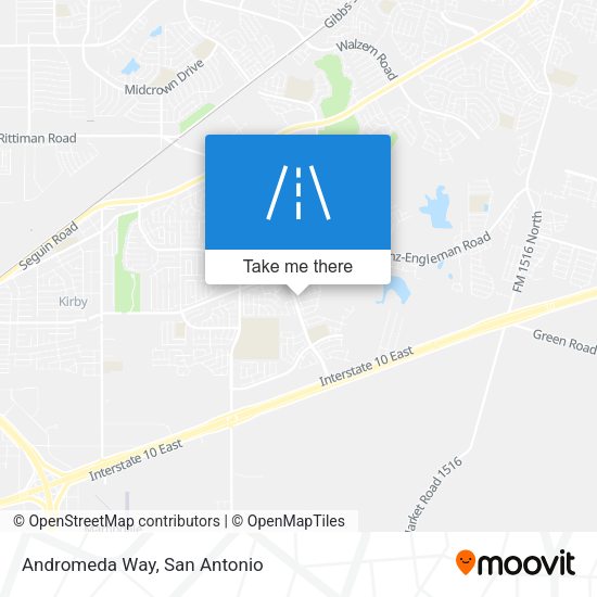 Mapa de Andromeda Way