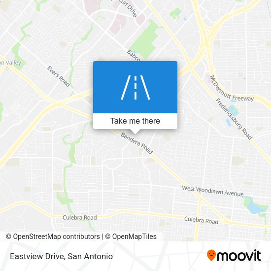 Eastview Drive map