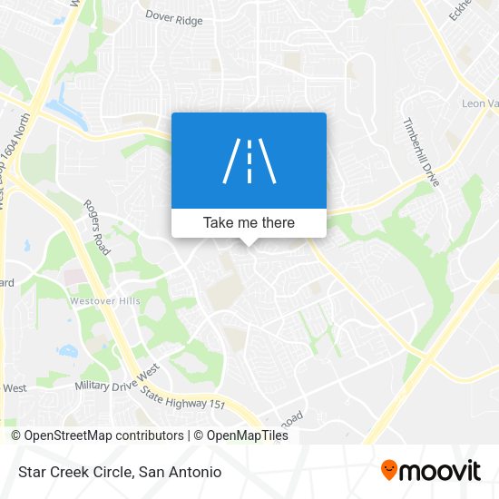 Star Creek Circle map