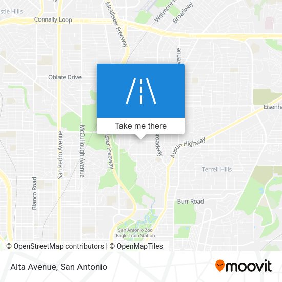 Mapa de Alta Avenue