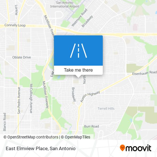 East Elmview Place map