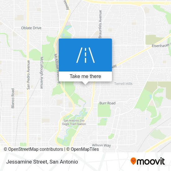 Mapa de Jessamine Street