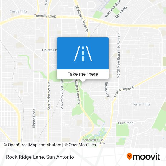 Mapa de Rock Ridge Lane