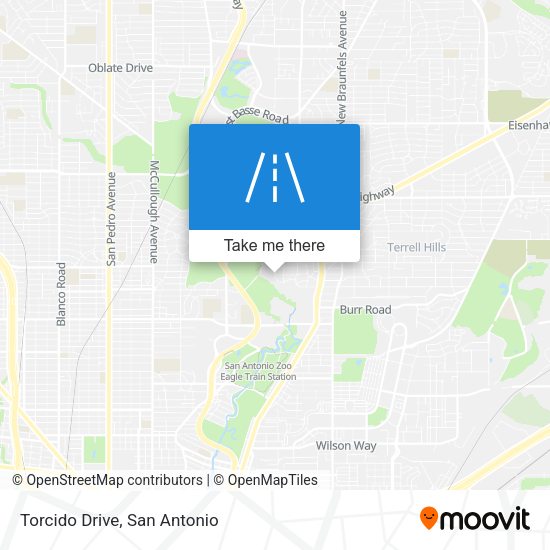 Mapa de Torcido Drive