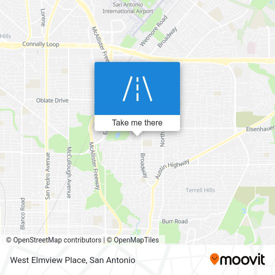 West Elmview Place map