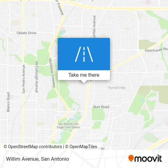 Mapa de Willim Avenue