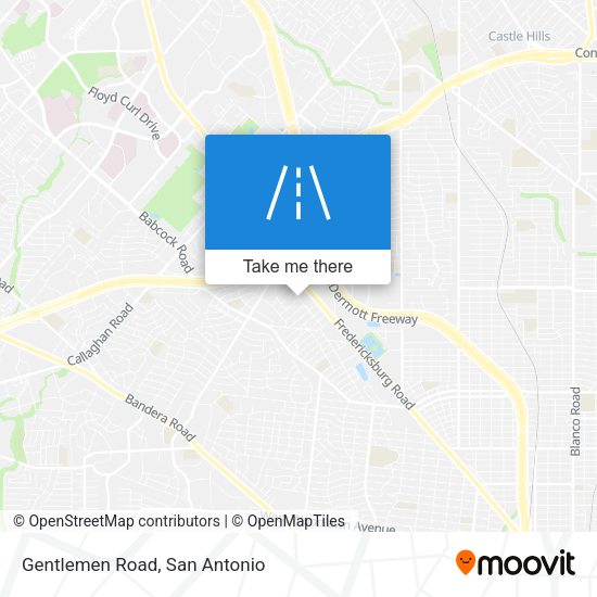 Mapa de Gentlemen Road