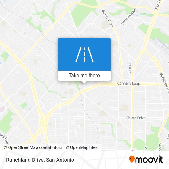 Mapa de Ranchland Drive