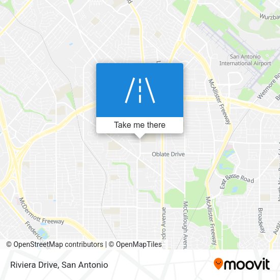 Mapa de Riviera Drive