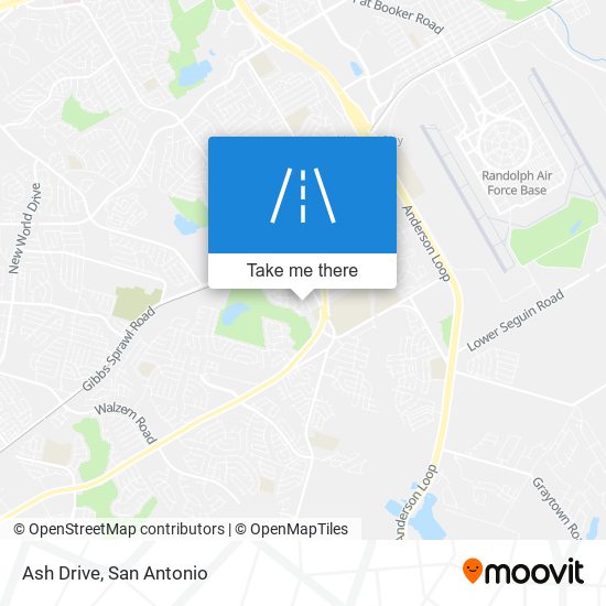 Mapa de Ash Drive